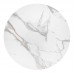 Patrizia βοηθητικό τραπεζάκι σαλονιού  O40/52 white marble/white 
